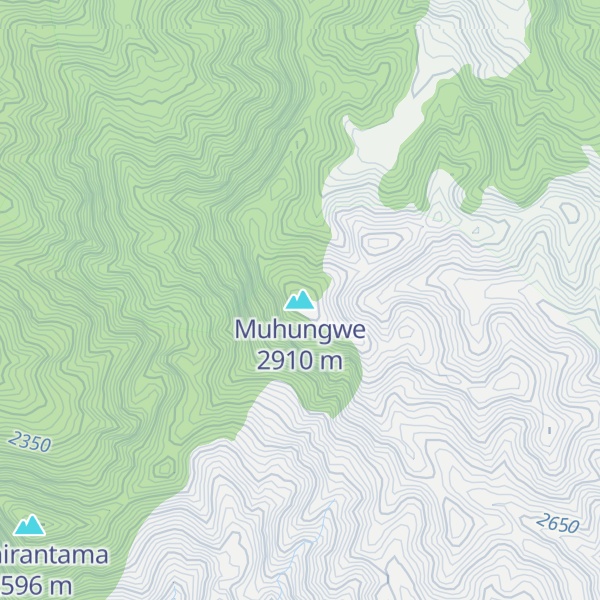 Map of Muhungwe