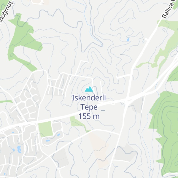 Map of Iskenderli Tepe