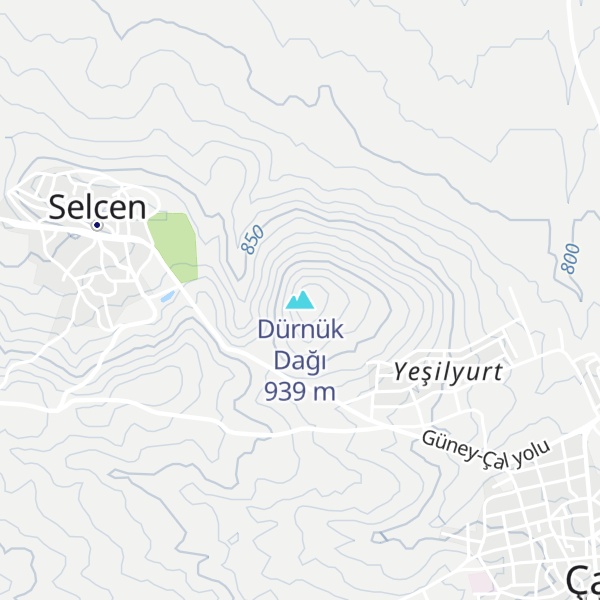 Map of Dürnük Dağı
