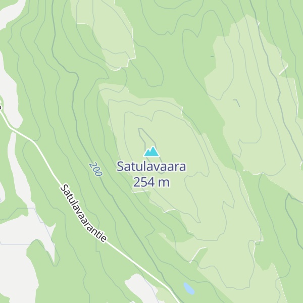 Map of Satulavaara