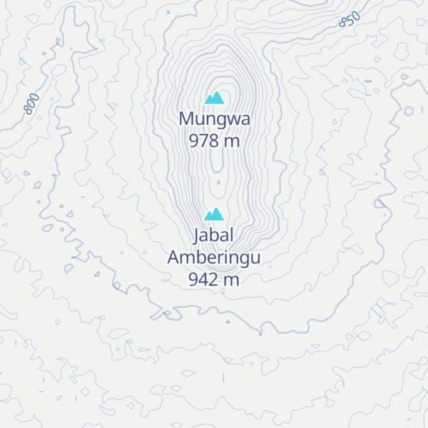 Map of Jabal Amberingu