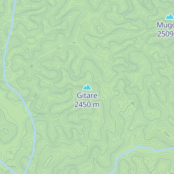 Map of Gitare