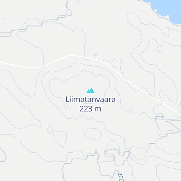 Map of Liimatanvaara