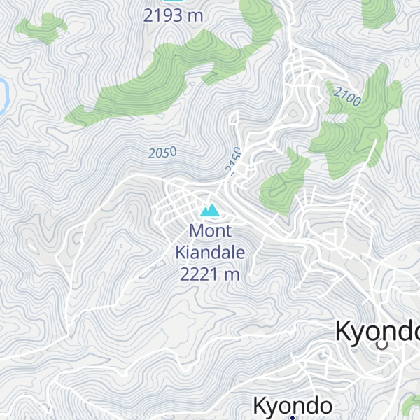 Map of Mont Kiandale