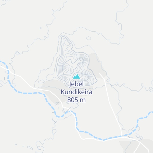 Map of Jebel Kundikeira