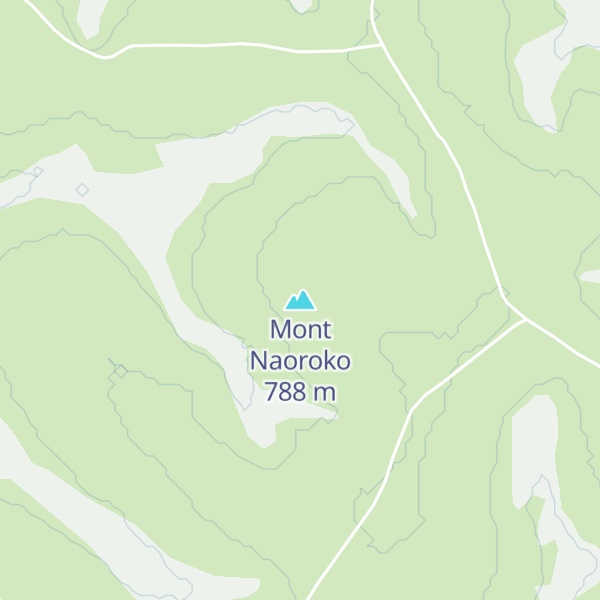 Map of Mont Naoroko