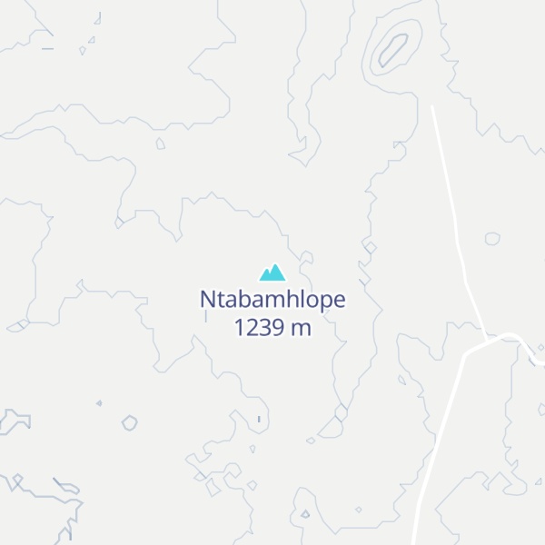 Map of Ntabamhlope
