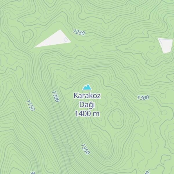 Map of Karakoz Dağı