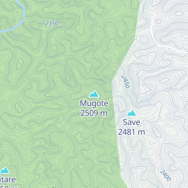 Map of Mugote