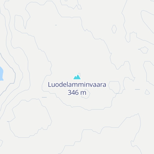 Map of Luodelamminvaara