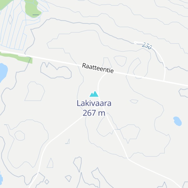 Map of Lakivaara