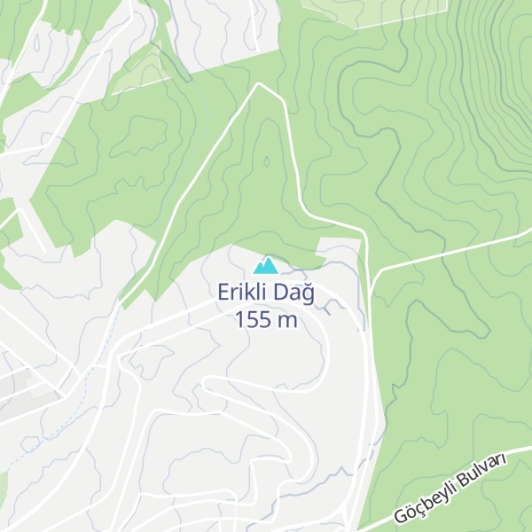 Map of Erikli Dağ