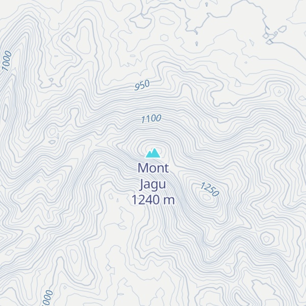 Map of Mont Jagu