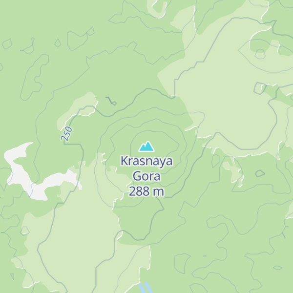 Map of Krasnaya Gora
