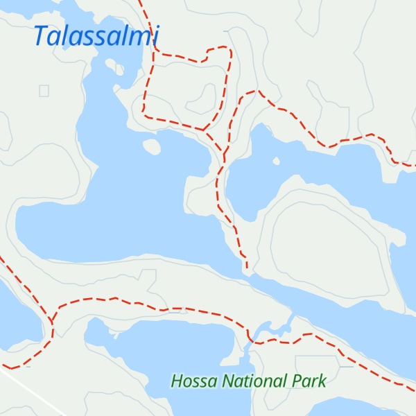Map of Puukkojärvi autiotupa