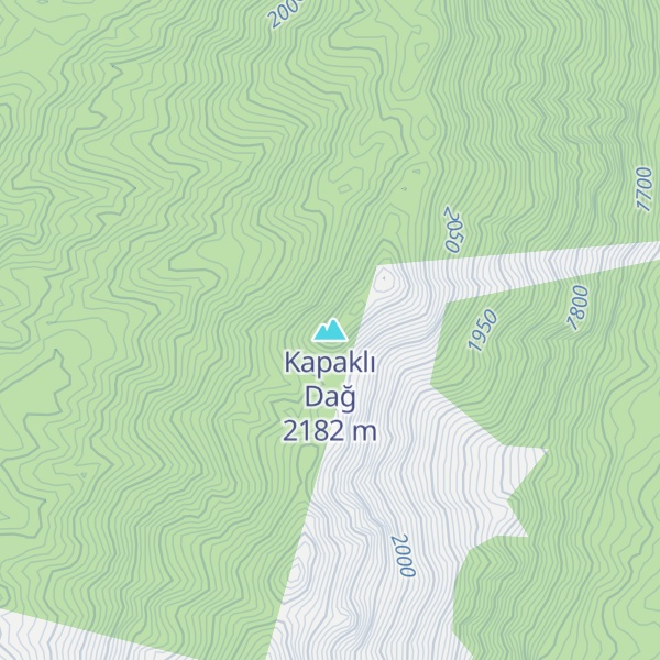 Map of Kapaklı Dağ