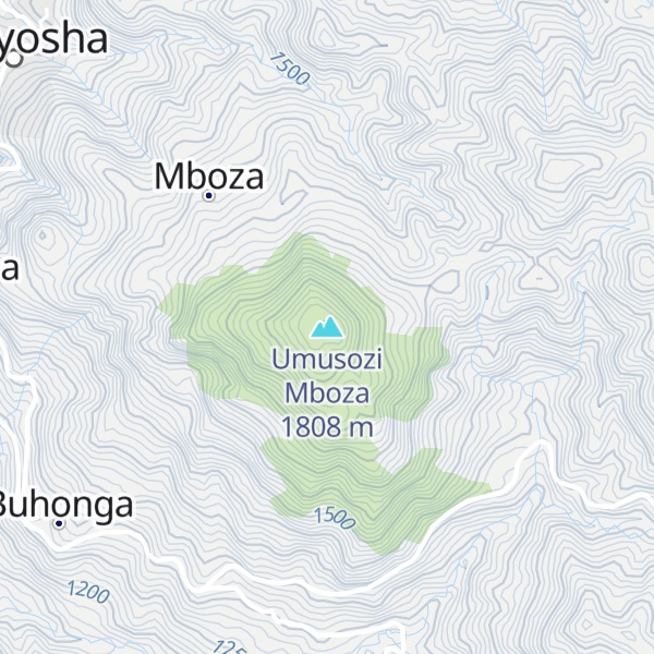 Map of Umusozi Mboza