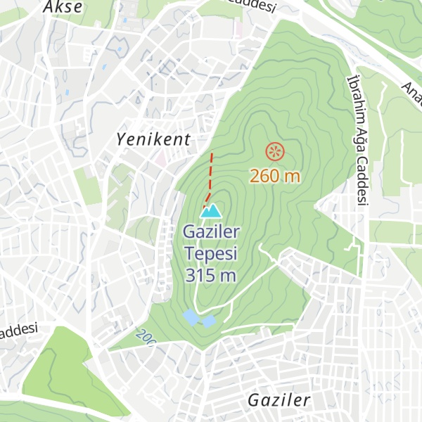 Map of Gaziler Tepesi