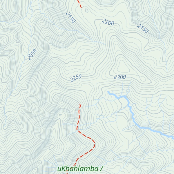 Map of Centenery Hut