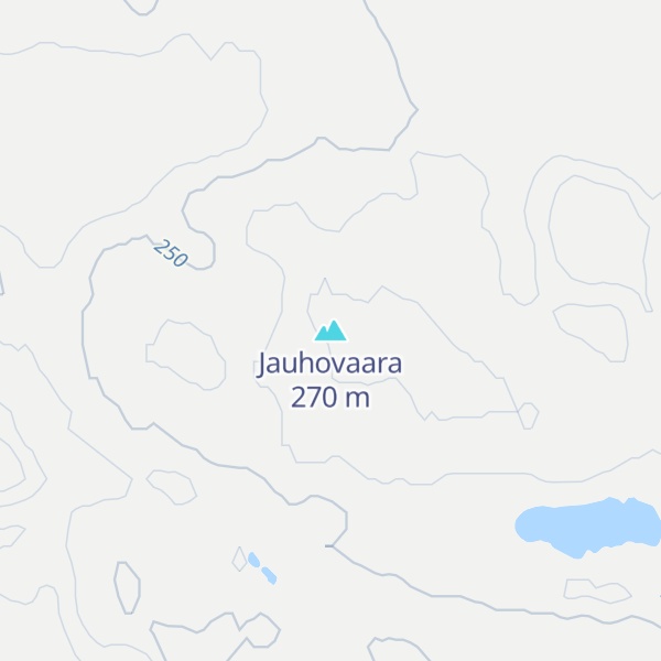 Map of Jauhovaara
