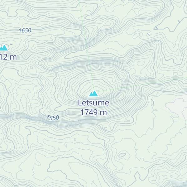 Map of Letsume