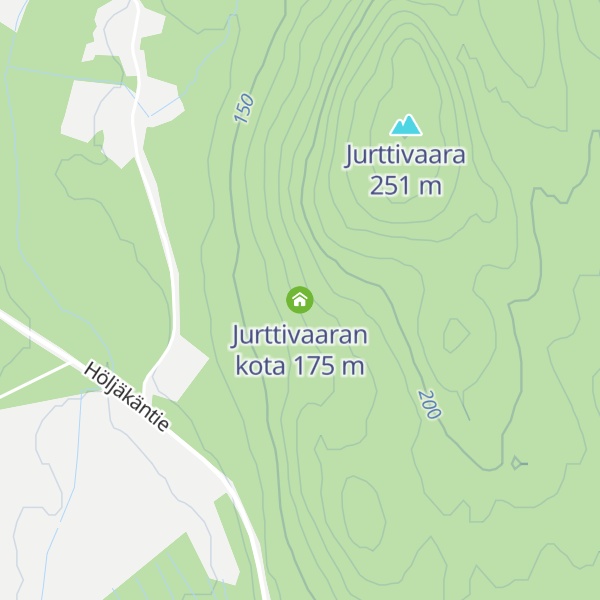 Map of Jurttivaaran kota