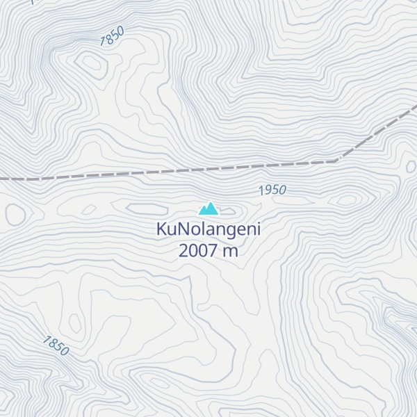 Map of KuNolangeni