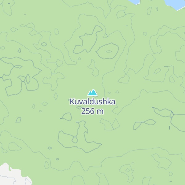 Map of Kuvaldushka