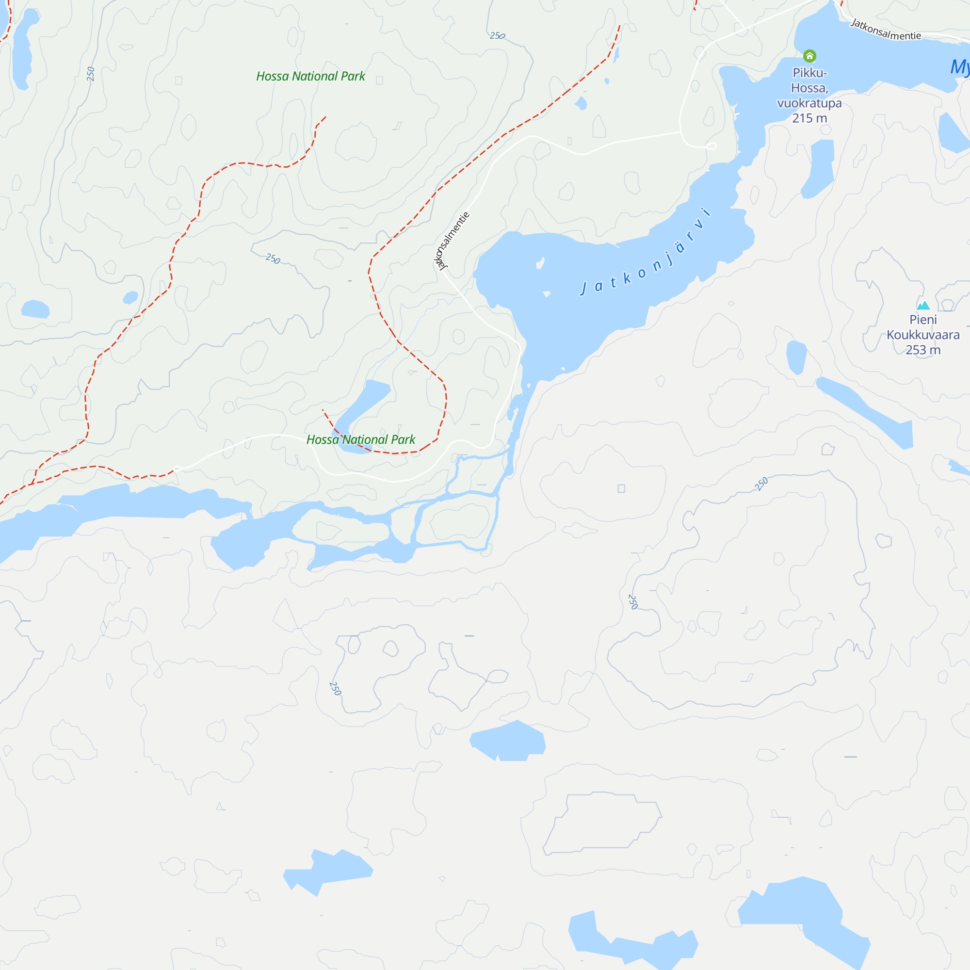 Lounatkoski, vuokratupa map