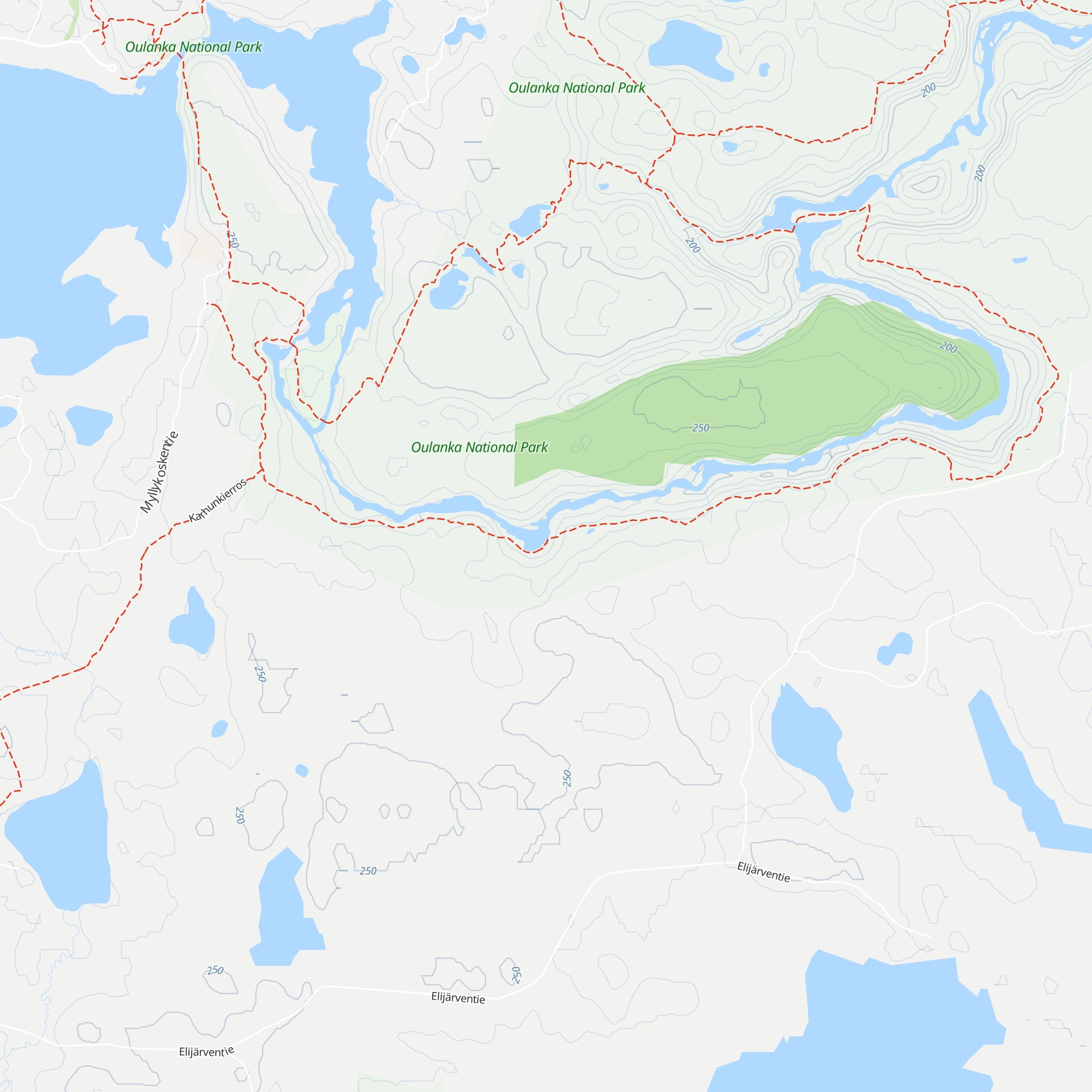 Siilastupa autiotupa map