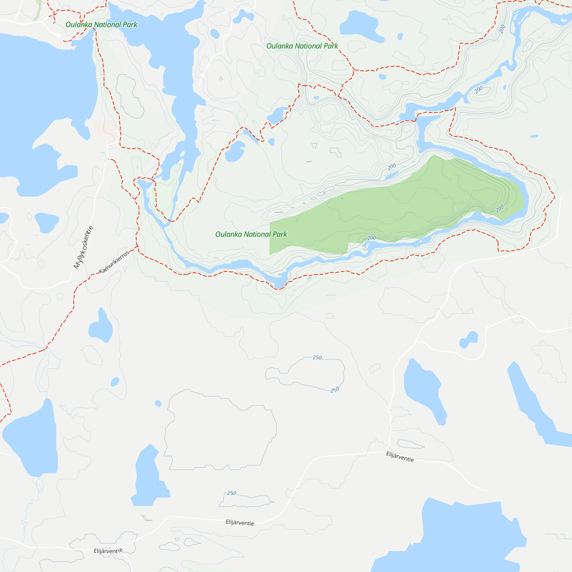 Siilastupa autiotupa map