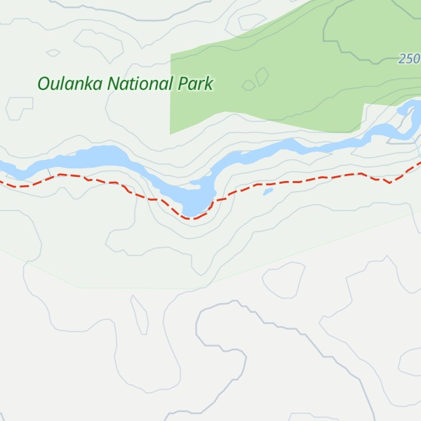 Map of Siilastupa autiotupa