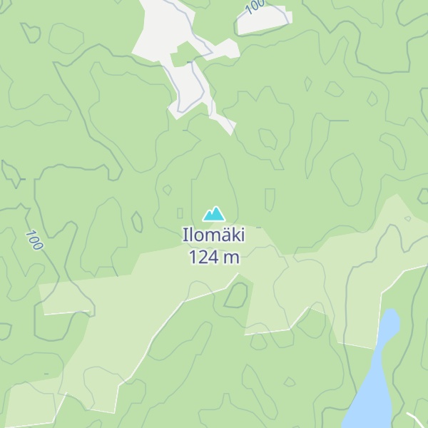 Map of Ilomäki