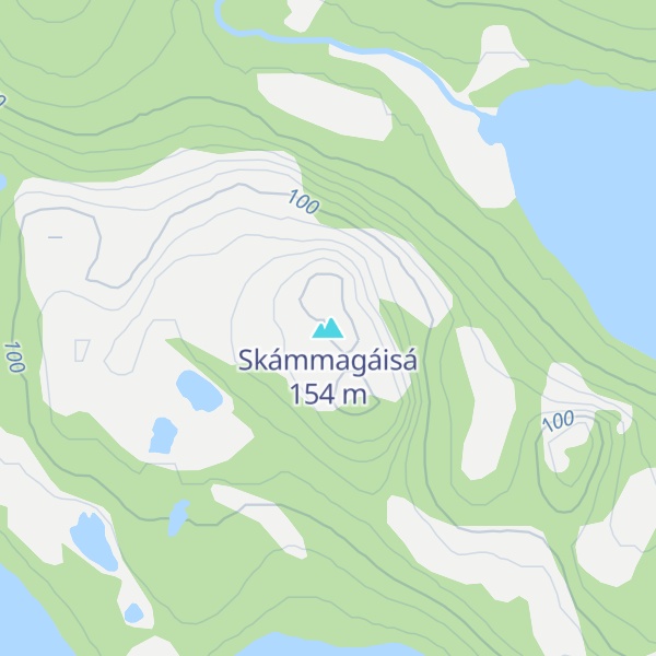 Map of Skámmagáisá