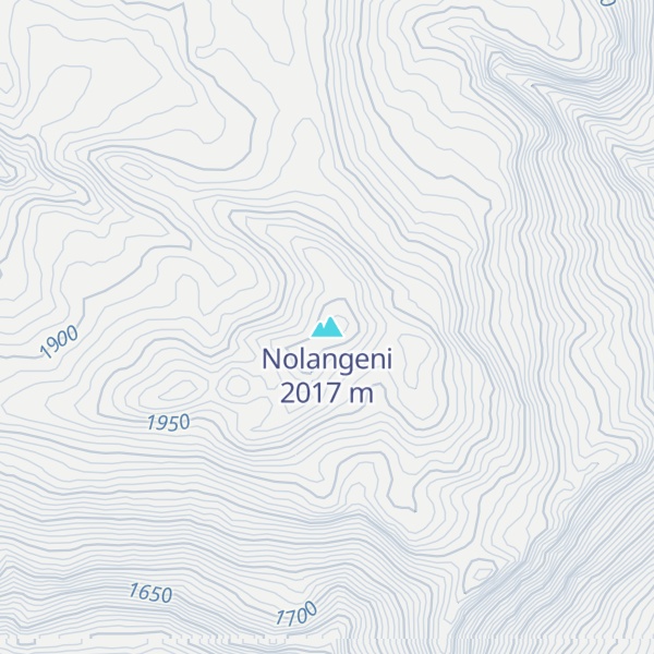 Map of Nolangeni