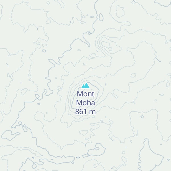 Map of Mont Moha