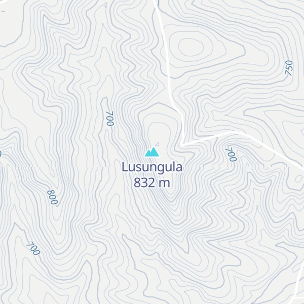 Map of Lusungula