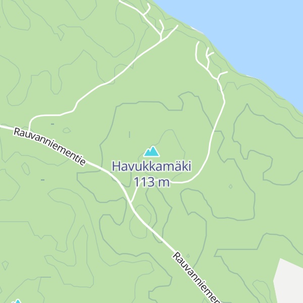 Map of Havukkamäki