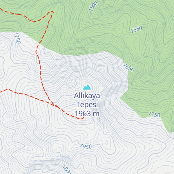 Map of Allıkaya Tepesi