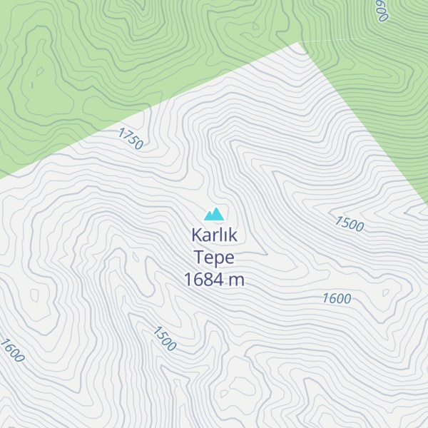 Map of Karlık Tepe