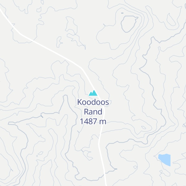 Map of Koodoos Rand