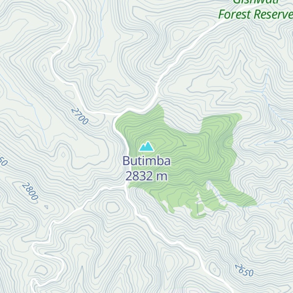 Map of Butimba