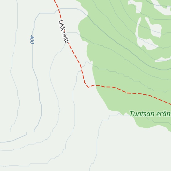 Map of Härkätunturi autiotupa