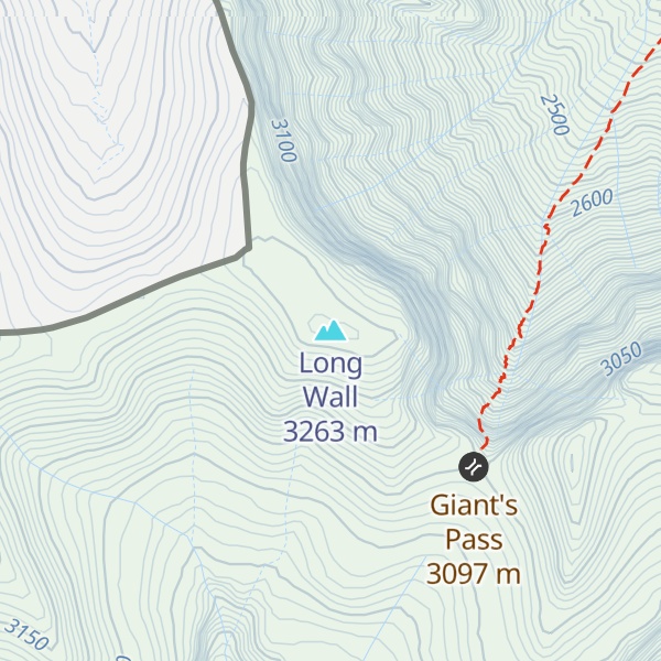 Map of Long Wall