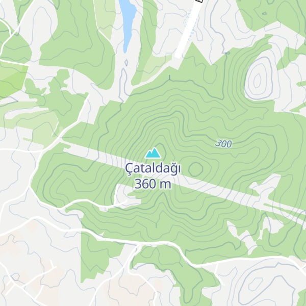 Map of Çataldağı