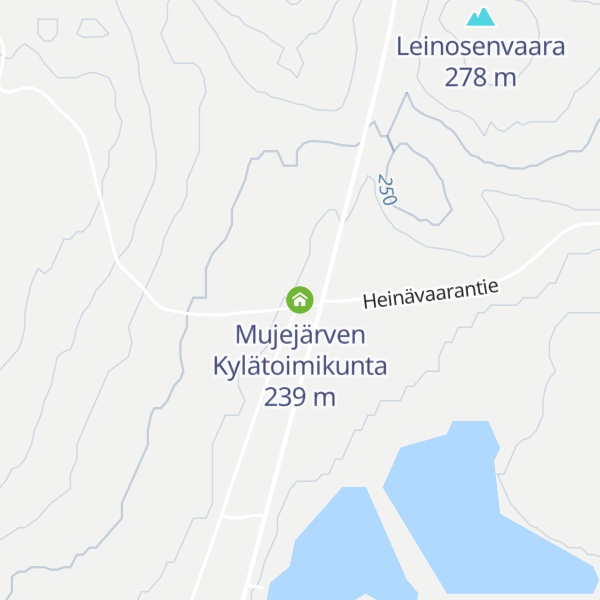 Map of Mujejärven Kylätoimikunta
