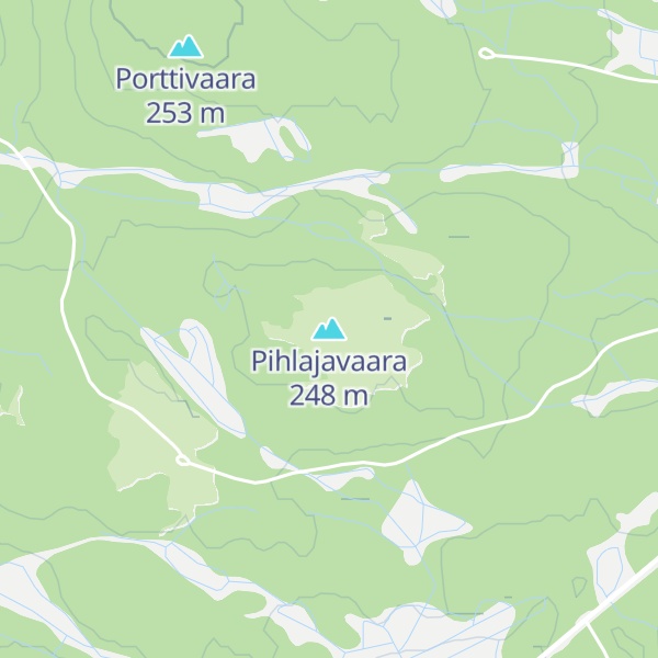 Map of Pihlajavaara