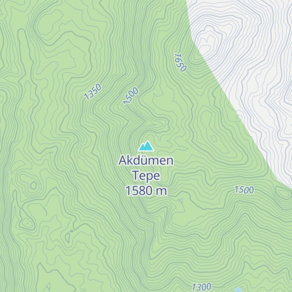 Map of Akdümen Tepe