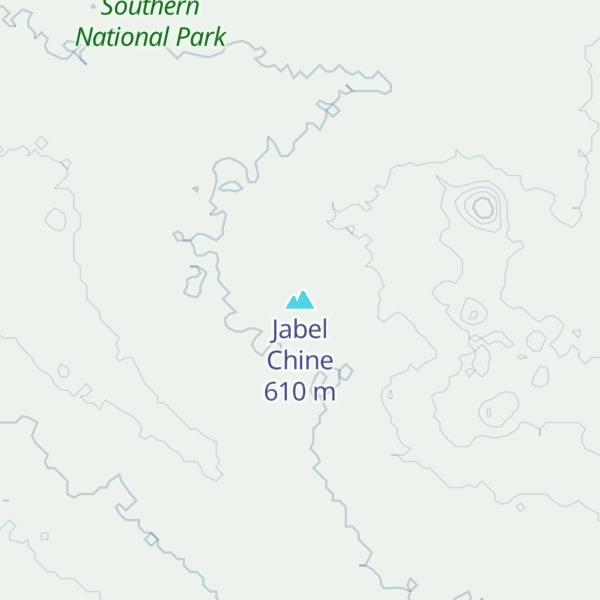 Map of Jabel Chine