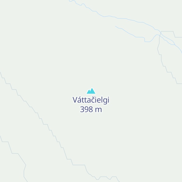 Map of Váttačielgi
